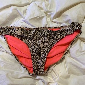 cheetah print bathing suit bottoms